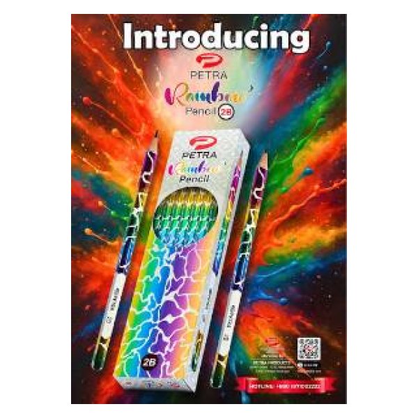 Rainbow Pencil petra - 2B