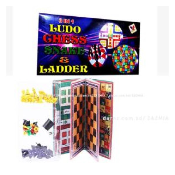 Chess Ludo Snake Combo Game