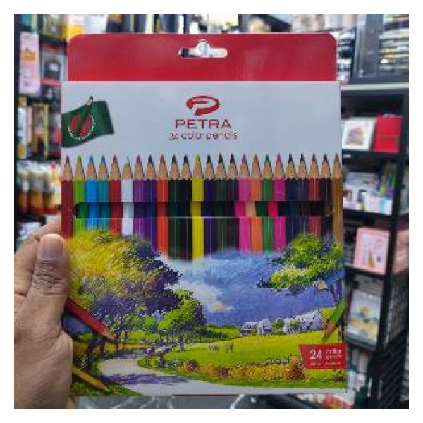 Peetra Classic Color Pencil full Length 24 pcs Box