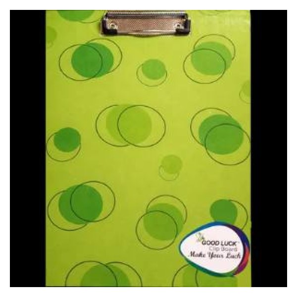 Good Luck Clip Board Smart - Design (Any Colour)