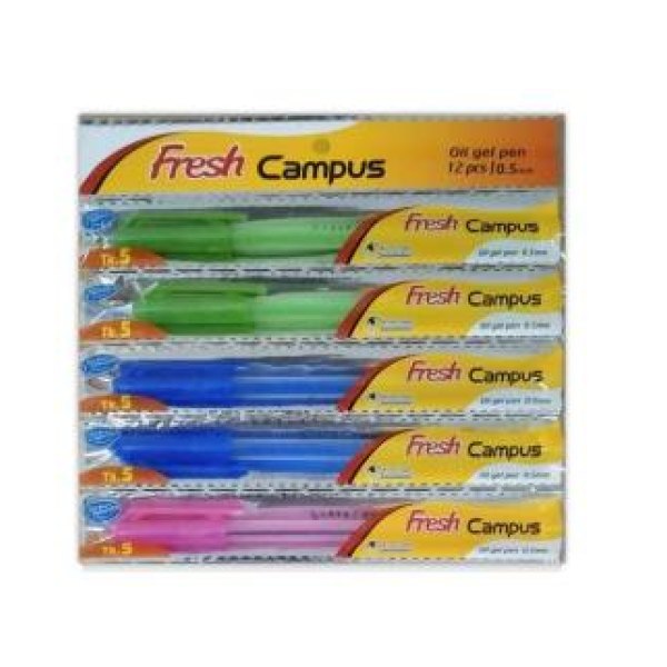 Fresh Campus Ball Pen 0.6 mm Black Ink