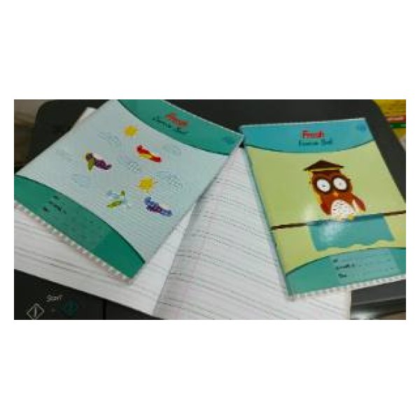 Fresh Exercise Book Khata  -124 page - English Mini - 8941161012025