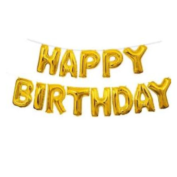 Happy Birthday - Foil Paper