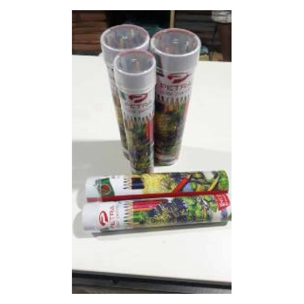Peetra Classic Color Pencil Round Tin 24