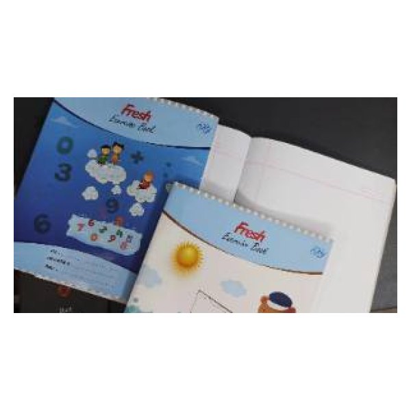 Fresh Exercise Book Khata -124 page - Math Mini - 8941161012056