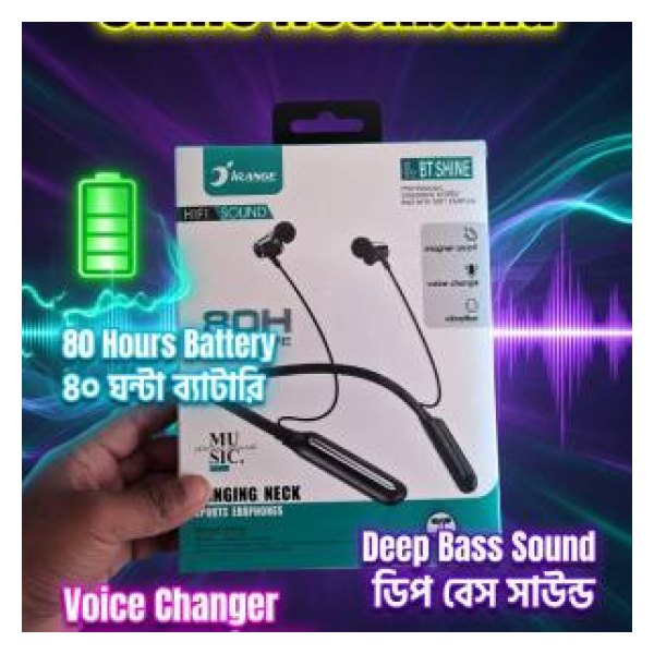Irange BT Shaine Neckband 80H Voice Change