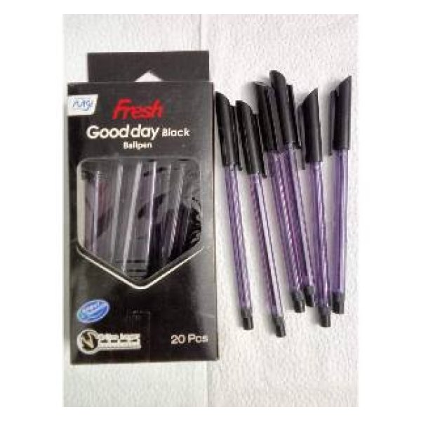 Fresh Good Day Black Ball pen 0.6mm