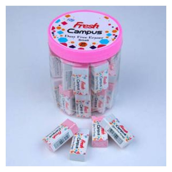 Fresh Eraser/Rubber Color- White - Small